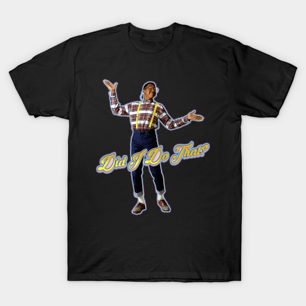 Steve Urkel - did I Do That? T-Shirt by woodsman